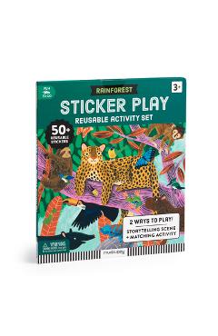 Rainforest Sticker Play Reusable Activity Set -
