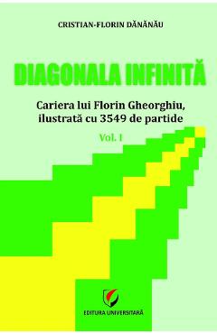Diagonala infinita. Cariera lui Florin Gheorghiu, ilustrata cu 3549 de partide Vol.1 - Cristian-Florin Dananau - UNIVERSITARA Diagonala infinita. Cariera lui Florin Gheorghiu, ilustrata cu 3549 de partide Vol.1 - Cristian-Florin Dananau - UNIVERSITARA