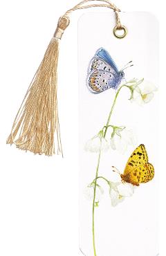 Semn de carte: Fluturi