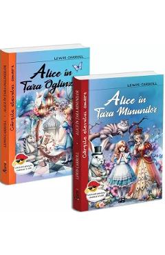 Pachet 2 carti: Alice in Tara Minunilor + Alice in Tara Oglinzilor - Lewis Carroll - CARTEX Pachet 2 carti: Alice in Tara Minunilor + Alice in Tara Oglinzilor - Lewis Carroll - CARTEX