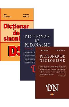 Pachet 3 dictionare: Sinonime, neologisme, pleonasme - Lucian Pricop, Ilie Baranga, Nicolae Boaru - CARTEX Pachet 3 dictionare: Sinonime, neologisme, pleonasme - Lucian Pricop, Ilie Baranga, Nicolae Boaru - CARTEX