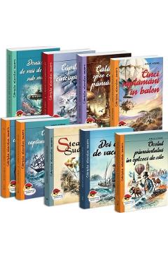 Pachet 9 carti: Jules Verne