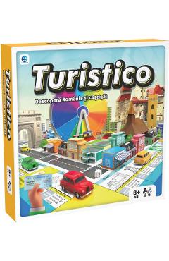 Joc de societate: Turistico. Decopera Romania si castiga!