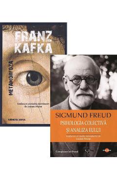 Pachet 2 carti: Metamorfoza + Psihologia colectiva si analiza Eului - Franz Kafka, Sigmund Freud - CARTEX Pachet 2 carti: Metamorfoza + Psihologia colectiva si analiza Eului - Franz Kafka, Sigmund Freud - CARTEX