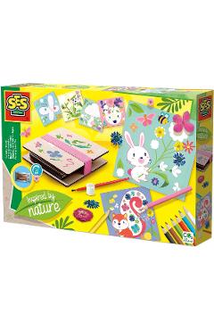 Set creativ: Presa de flori