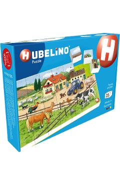 Puzzle: Ferma de animale - Imagine 1
