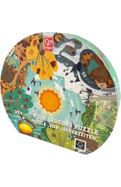 Puzzle. 4 anotimpuri cu LED