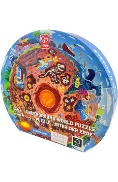 Puzzle. Lumea subterana cu LED