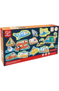 Set 15 puzzle-uri. Vehicule