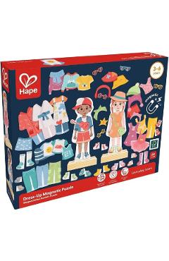 Puzzle magnetic. Dress-Up. Imbracare