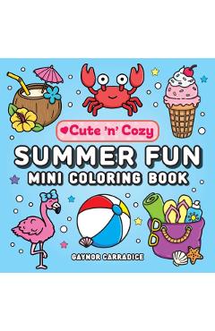 Summer Fun Mini Coloring Book -