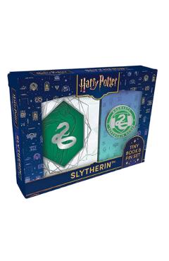 Harry Potter: Slytherin Tiny Book and Pin Set -