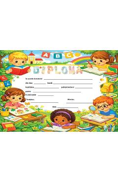 Diploma scolara pentru ciclul primar - COLIBRI BOOKS Diploma scolara pentru ciclul primar - COLIBRI BOOKS