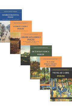 Pachet 6 carti: Poezii. Autori romani - George Bacovia, George Cosbuc, Grigore Alexandrescu, Octavian Goga, Stefan Octavian Iosif, Nicolae Labis - CARTEX Pachet 6 carti: Poezii. Autori romani - George Bacovia, George Cosbuc, Grigore Alexandrescu, Octavian Goga, Stefan Octavian Iosif, Nicolae Labis - CARTEX