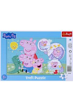 Puzzle 15. Peppa Pig: Cea mai draguta purcelusa