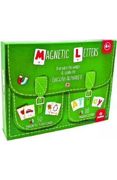 Joc educativ: Litere magnetice