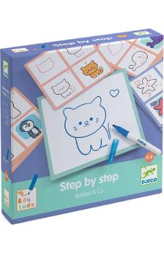 Joc. Deseneaza pas cu pas: Step by step