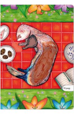 Set 5 caiete A5 dictando: Cartita la picnic, puf si liniste