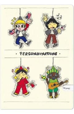 Set 5 caiete A5 dictando: Personifi Nations