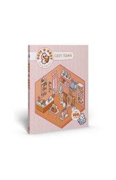 Cute 'n' Cozy Sticker Therapy: Cozy Town - Zenny Abanales