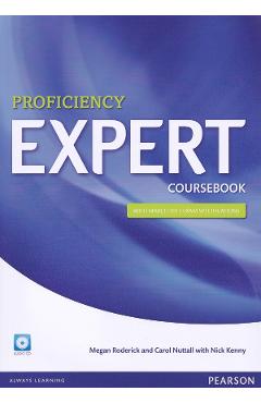 Expert Proficiency Coursebook with Audio CD - Megan Roderick, Carol Nuttall, Nick Kenny - PEARSON Expert Proficiency Coursebook with Audio CD - Megan Roderick, Carol Nuttall, Nick Kenny - PEARSON