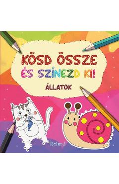 Kosd ossze es szinezd ki! Allatok - ROLAND Kosd ossze es szinezd ki! Allatok - ROLAND