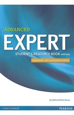 Expert Advanced Student's Resource Book with key - Jan Bell, Nick Kenny - PEARSON Expert Advanced Student's Resource Book with key - Jan Bell, Nick Kenny - PEARSON