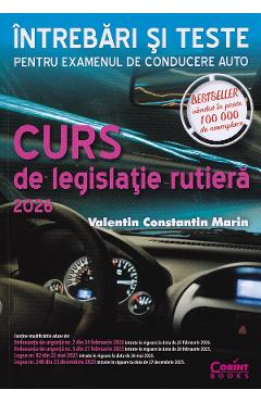Curs de legislatie rutiera 2026. Intrebari si teste - Valentin Constantin Marin - CORINT Curs de legislatie rutiera 2026. Intrebari si teste - Valentin Constantin Marin - CORINT