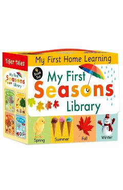 My First Seasons Library 4-Book Boxed Set: Celebrate Spring, Summer, Fall, and Winter! - Lauren Crisp