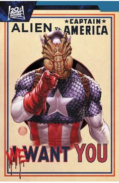 Alien vs. Captain America - Frank Tieri