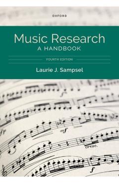 Music Research: A Handbook - Laurie J. Sampsel