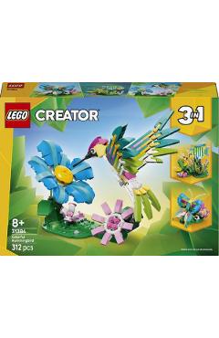 Lego Creator 3 in 1: Animale salbatice. Colibri colorat