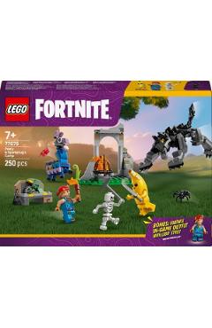 Lego Fortnite. Tabara lui Peely si Sparkplug
