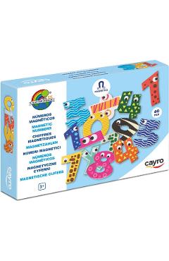 Set numere magnetice 60 piese