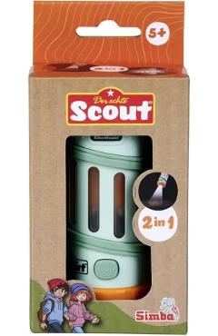 Lanternă 2 în 1 pentru copii. Simba Scout