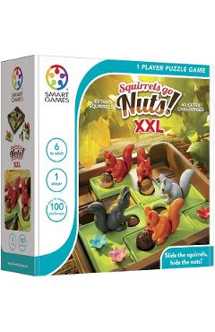 Joc de logica tip puzzle: Squirrels Go Nuts XXL