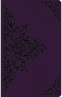 ESV Large Print Value Thinline Bible (Trutone, Lavender, Filigree Design) -