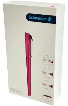 Set cadou stilou caligrafie Callissima roz