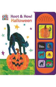 World of Eric Carle: Hoot & Howl Halloween Sound Book [With Battery] -