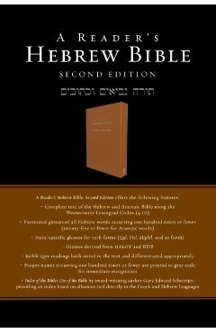 A Reader's Hebrew Bible: Second Edition - A. Philip Brown Ii
