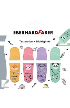 Set 4 textmarker animale Eberhard Faber