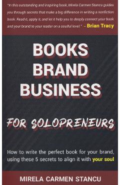 Books Brand Business for Solopreneurs - Mirela Carmen Stancu