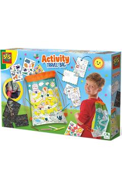 Rucsac de calatorie cu activitati