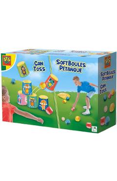 Joc de aruncat si petanque cu bile moi