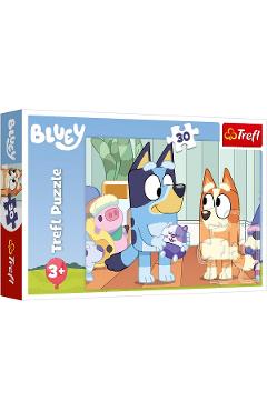 Puzzle 30. Distractie cu Bluey