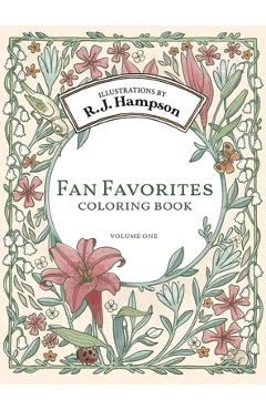 Fan Favorites Coloring Book - R. J. Hampson