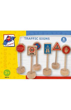 Jucarii din lemn. Semne de trafic