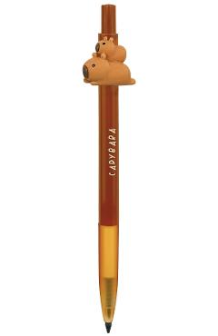 Creion Infinity: Capybara cu puiul in spate