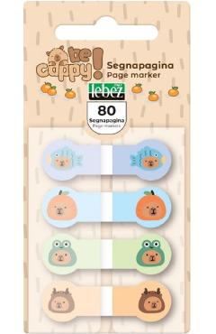 Sticky notes tip semn de carte. Capybara 2