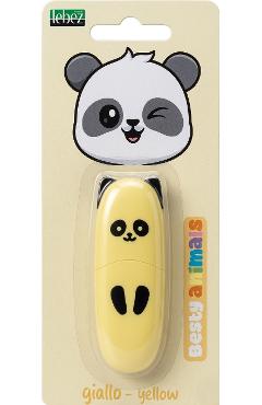 Marker evidentiator Besty Animals. Galben. Panda